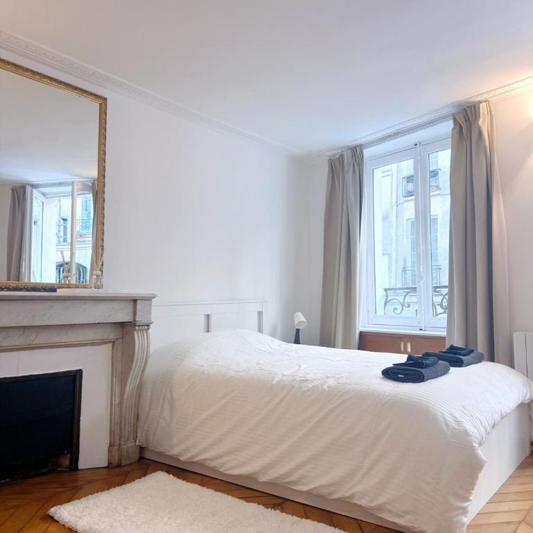 Louvre 1-Min Walk Elegant Studio - Appartement 1 Chambre - 14