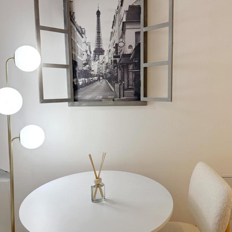 Louvre 1-Min Walk Elegant Studio - Appartement 1 Chambre - 21