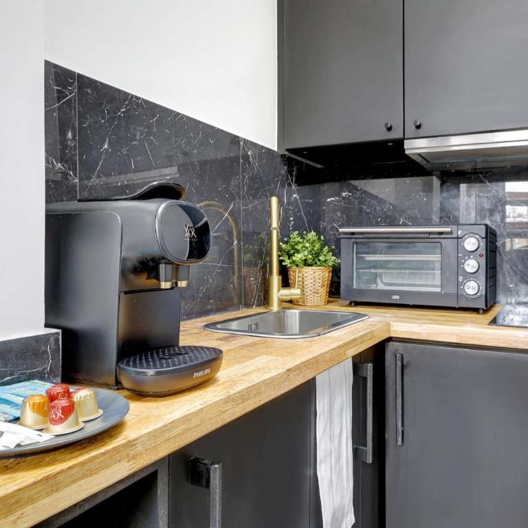 BM- Petit Nid Cosy a Montparnasse - Studio equipe - Appartement - 5