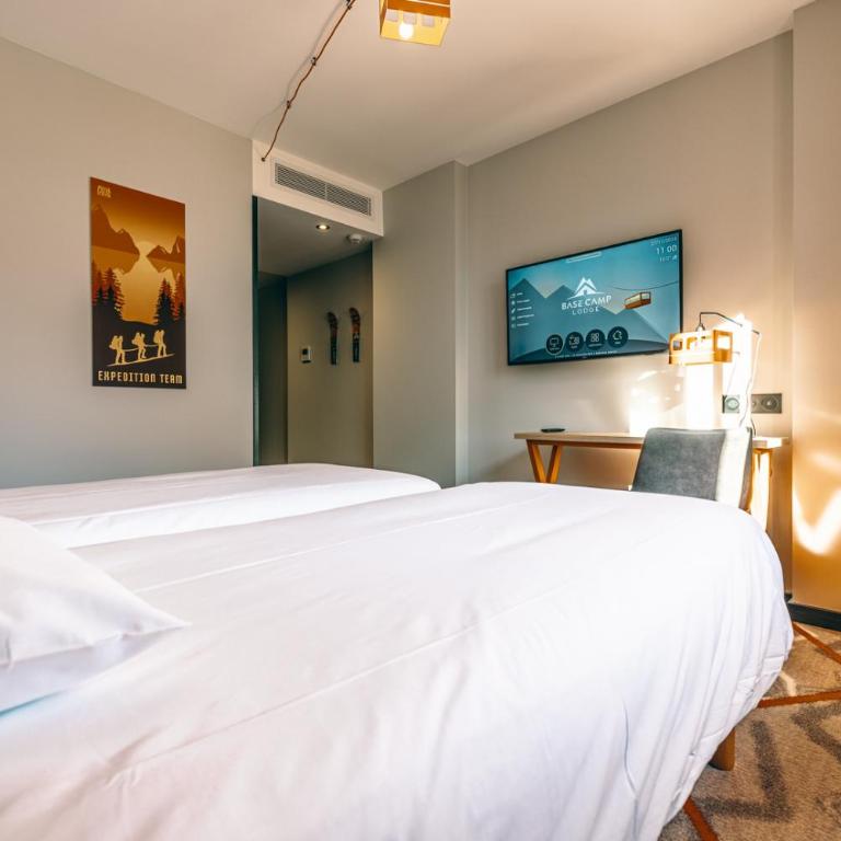 Hotel Base Camp Lodge - Albertville - Chambre Double ou Lits Jumeaux Standard - 3