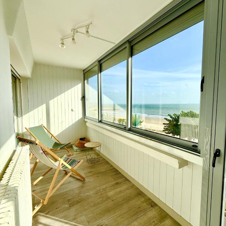 L'Horizon, vue mer, avec Wifi & place de parking - Foncillon - Appartamento con 2 Camere da Letto e Vista Mare - 15