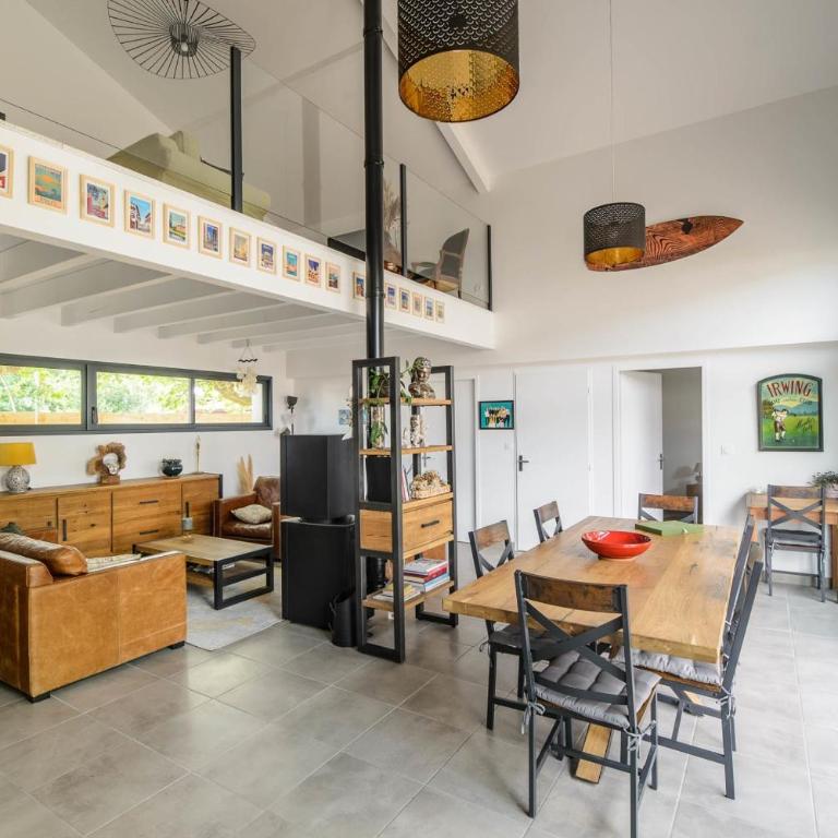Villa avec terrasse et piscine proche Océan - Maison de Vacances - 3