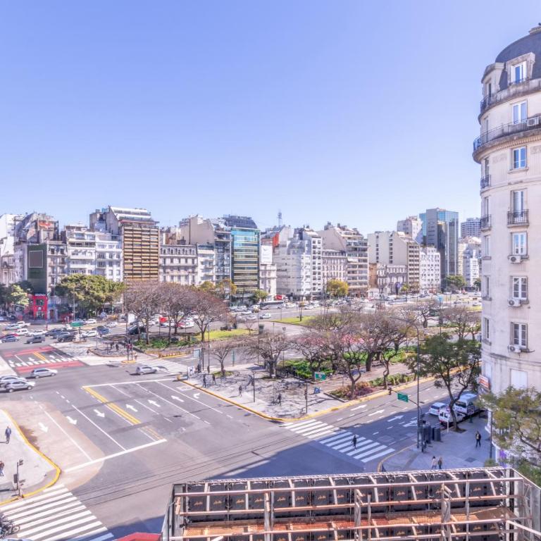 Luminoso Apartamento - Vista abierta a la 9 de Julio - Apartamento Superior con vistas a la ciudad - 19