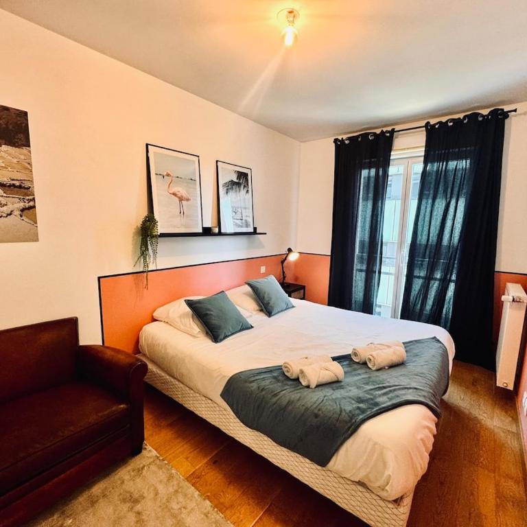 Le Reflet, 2 bedrooms, balcony view of Vilaine - Apartment mit 2 Schlafzimmern - 30