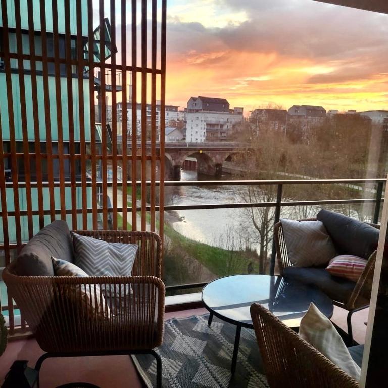 Le Reflet, 2 bedrooms, balcony view of Vilaine - Apartment mit 2 Schlafzimmern - 33