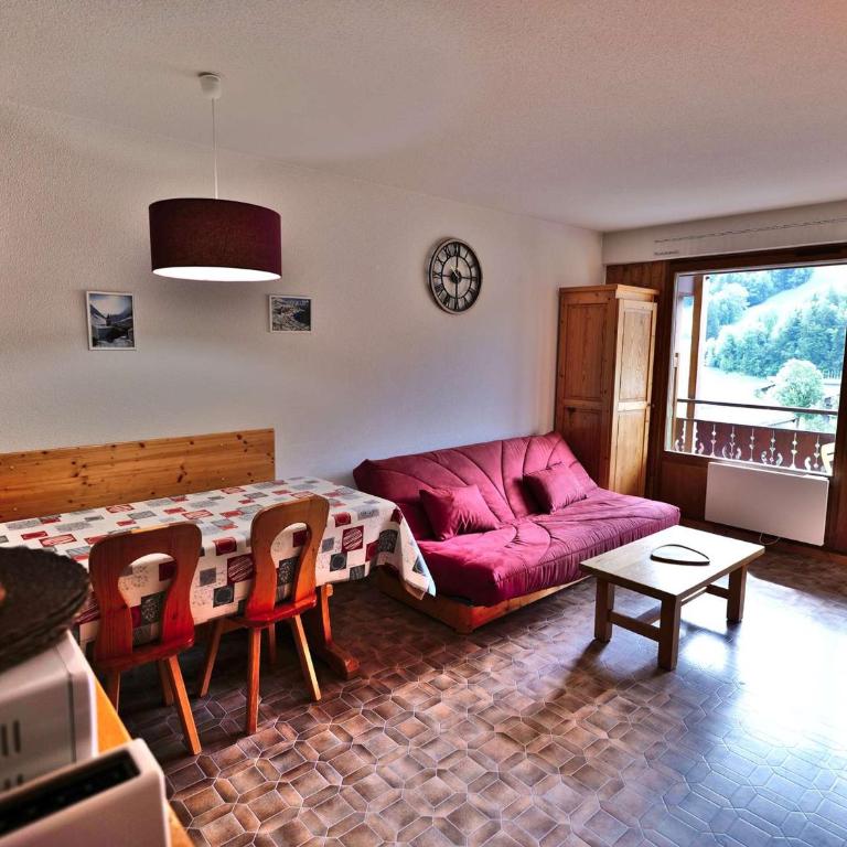 Grand Bornand : appartement 6 pers avec balcon au cœur du village - FR-1-458-167 - Apartment - 9