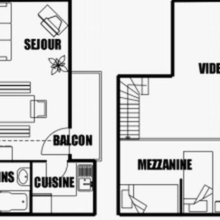 Appartement cosy 5 pers., pied des pistes, balcon est, proche commerces, parking & services - FR-1-572-94 - Appartement - 10