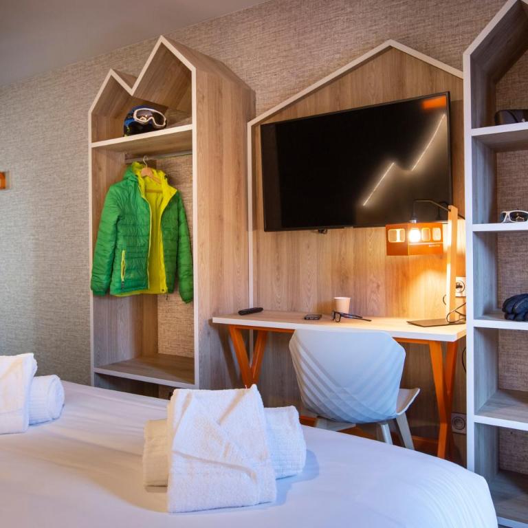 Hotel Base Camp Lodge - Bourg Saint Maurice - Chambre Double ou Lits Jumeaux Supérieure - 4