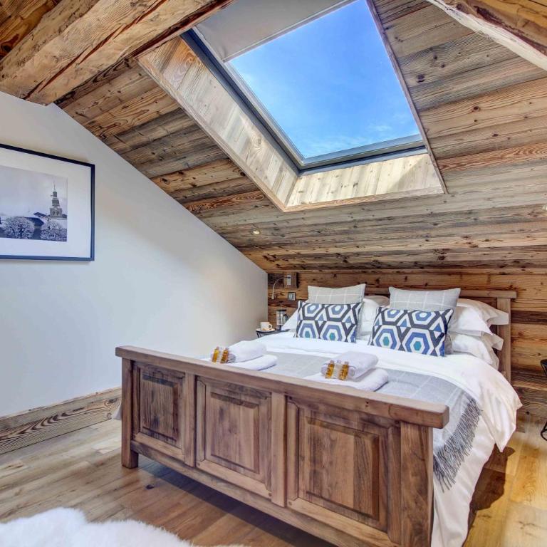 FERME COLLINE splendide 5 chambres au centre de Morzine 10 à 12 personnes - Appartamento - 8