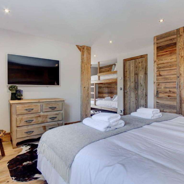 FERME COLLINE splendide 5 chambres au centre de Morzine 10 à 12 personnes - Appartamento - 36