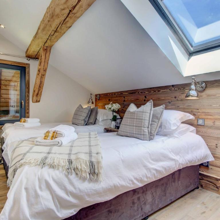 FERME COLLINE splendide 5 chambres au centre de Morzine 10 à 12 personnes - Appartamento - 10
