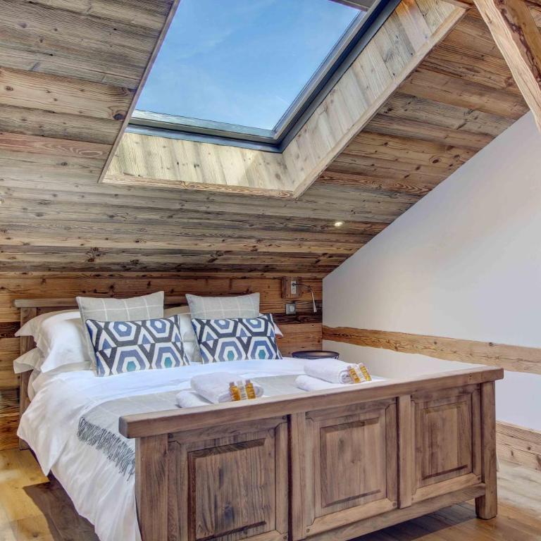 FERME COLLINE splendide 5 chambres au centre de Morzine 10 à 12 personnes - Appartamento - 40