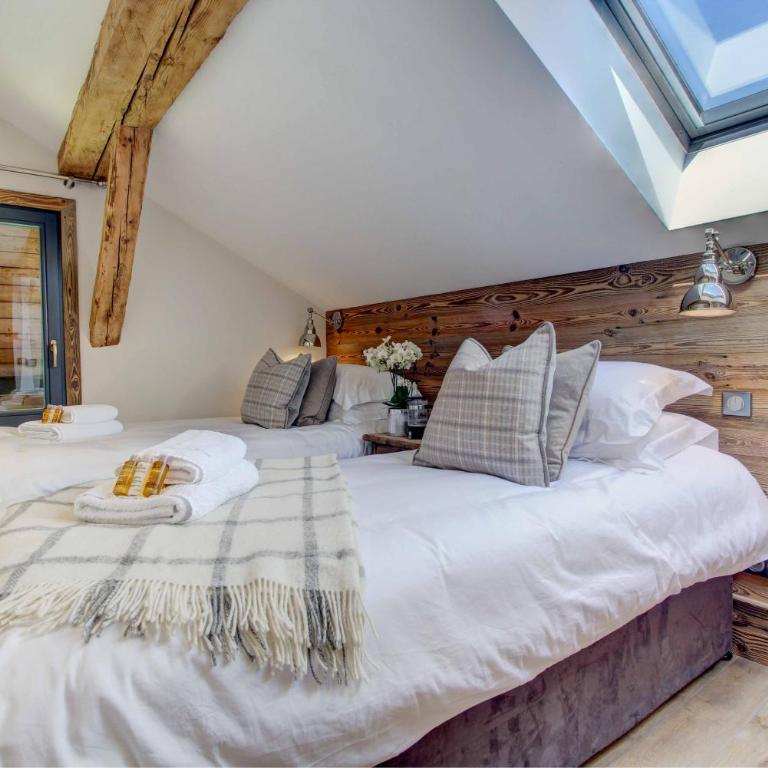 FERME COLLINE splendide 5 chambres au centre de Morzine 10 à 12 personnes - Appartamento - 44