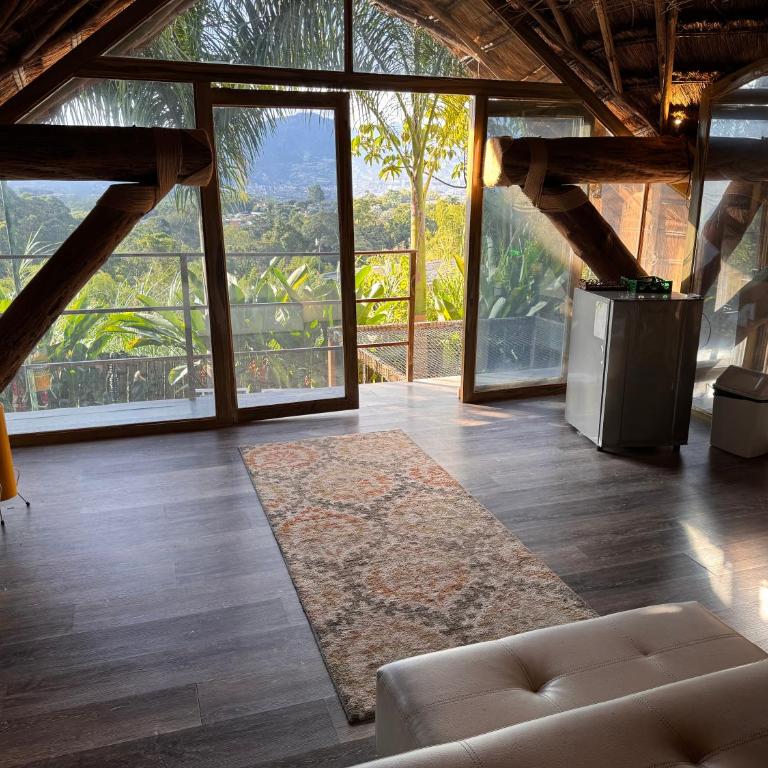 Aero Glamping Hotel Pereira - Double Room with Mountain View - 35