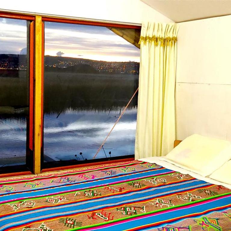 Los Uros vista Ciudad Puno - Double Room with Lake View - 8