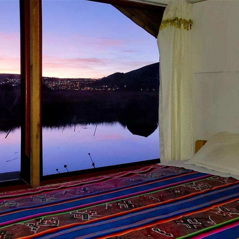 Los Uros vista Ciudad Puno - Double Room with Lake View - 7