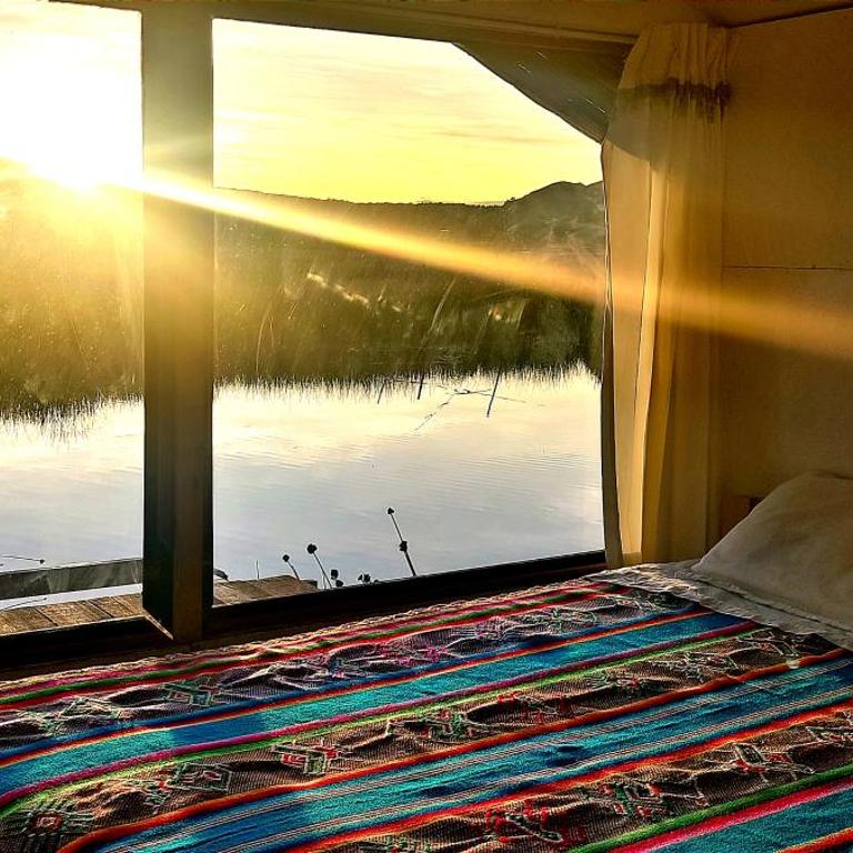 Los Uros vista Ciudad Puno - Double Room with Lake View - 5
