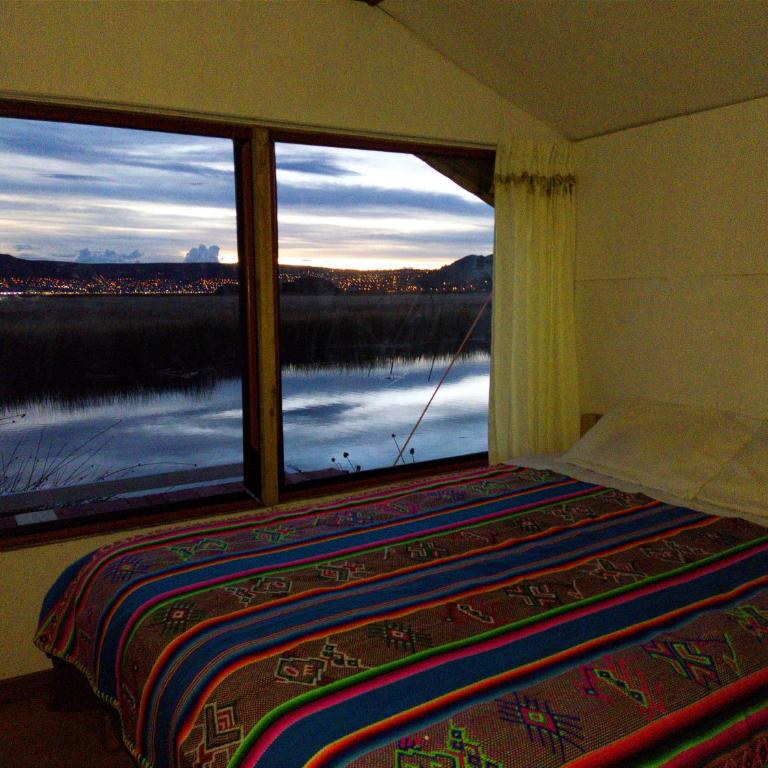 Los Uros vista Ciudad Puno - Double Room with Lake View - 9