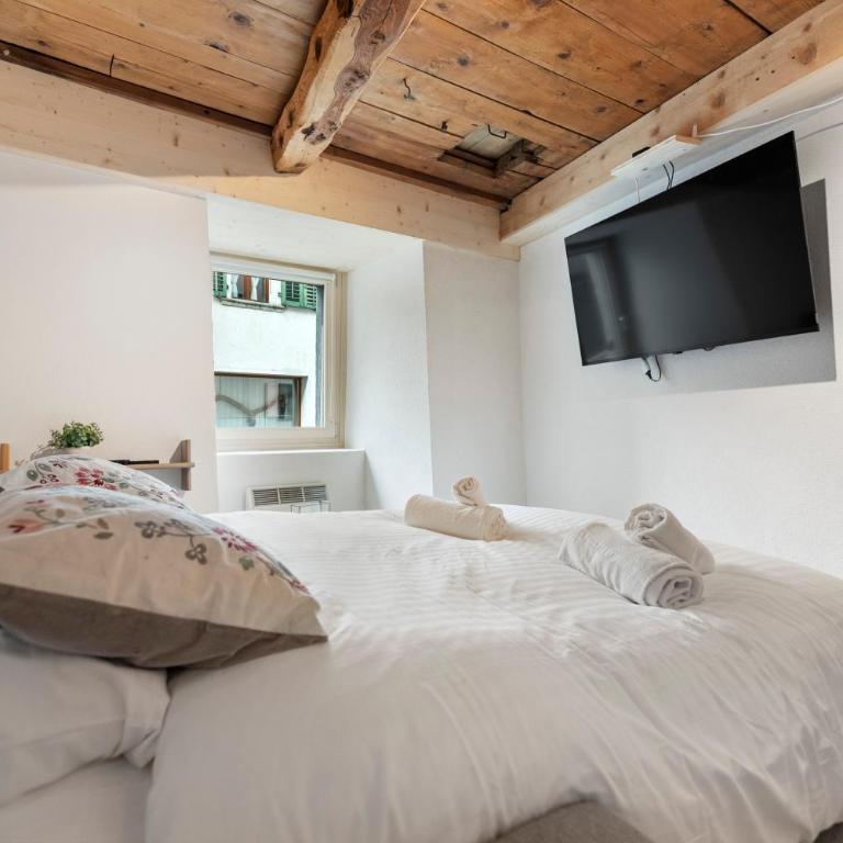 Grand-St-Bernard, Liddes - 4 pers - cosy & rénové - Apartment mit 1 Schlafzimmer - 6