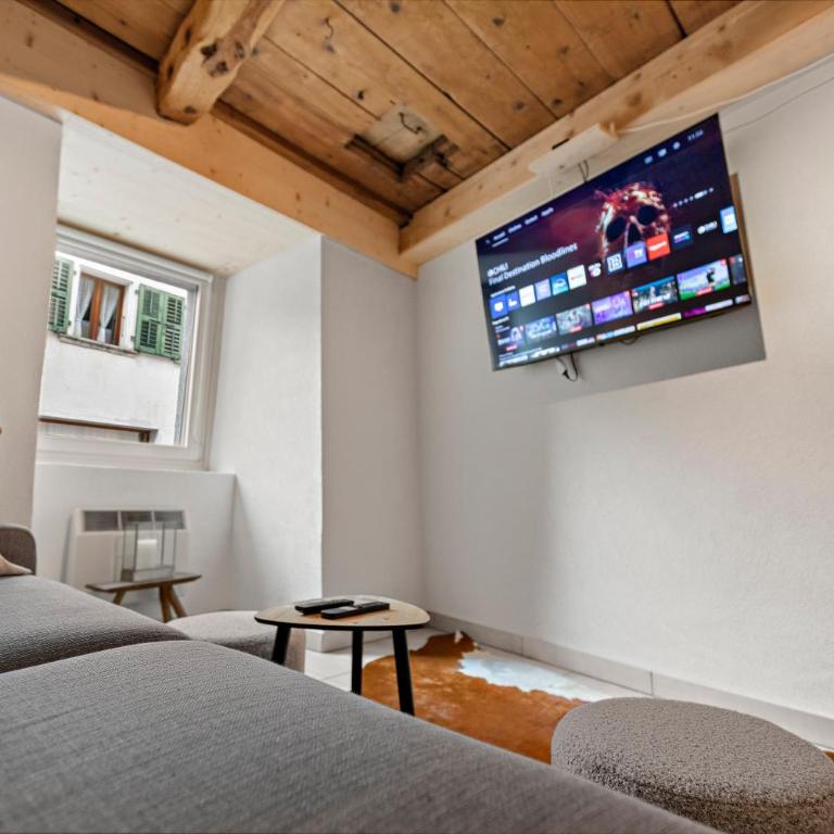 Grand-St-Bernard, Liddes - 4 pers - cosy & rénové - Apartment mit 1 Schlafzimmer - 11