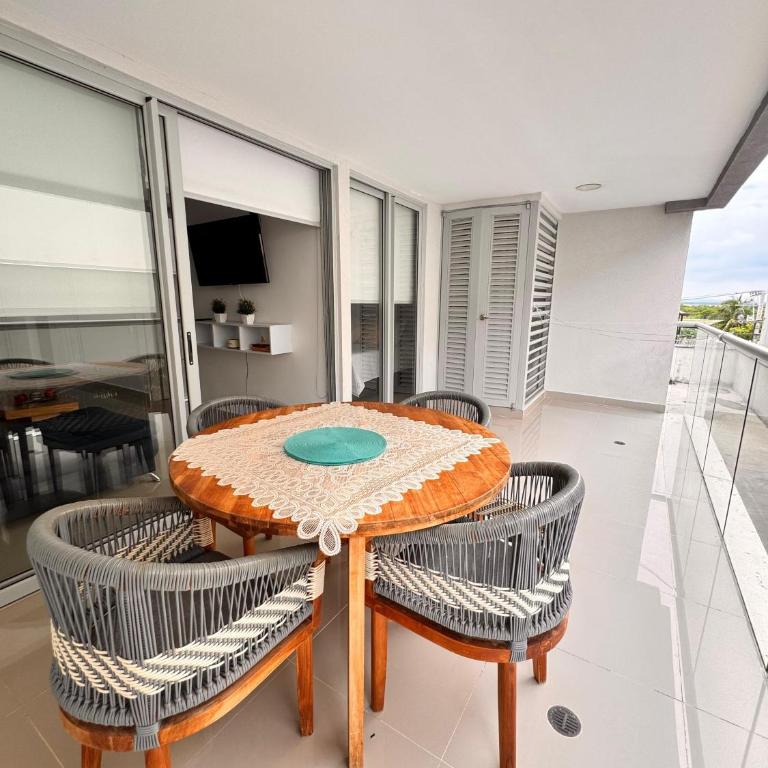 Ocean Drive Cartagena Apto con Piscina Infinity - One-Bedroom Apartment - 16