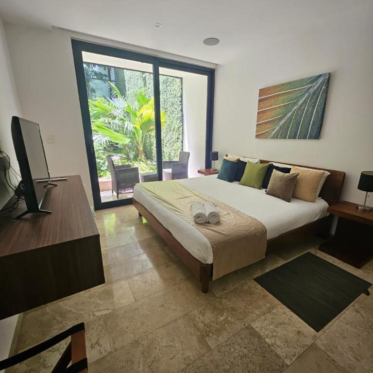 The Shore - Chic Getaway - Beach steps away - Estudio con vistas al jardín - 1