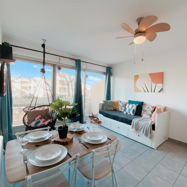 Superbe T2 au calme avec balcon sur la marina - 10 - Appartement 1 Chambre - 13