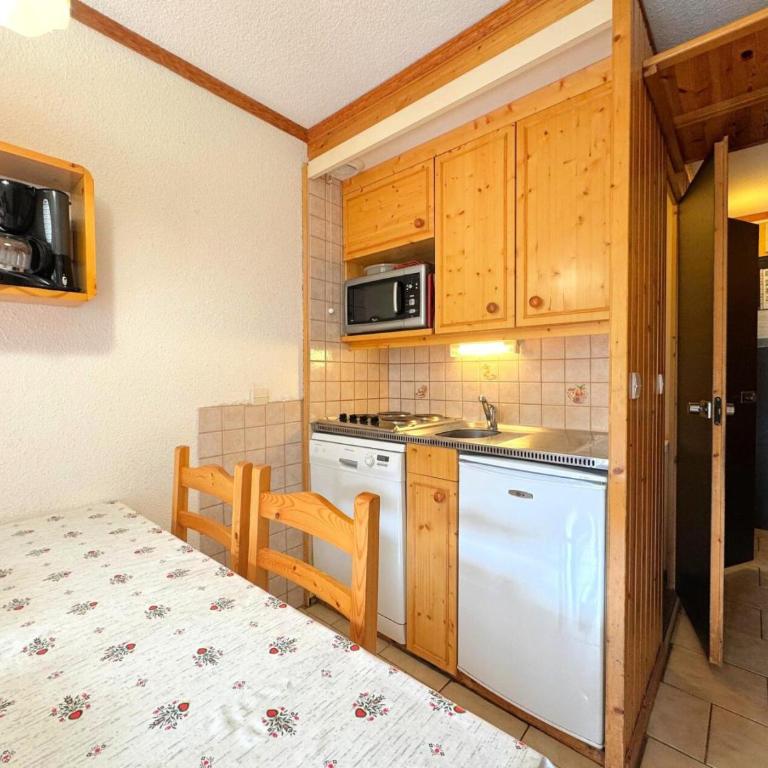 Résidence Villaret - Studio cabine 4 personnes avec vue sur les pistes MAE-5014 - Studio - 5