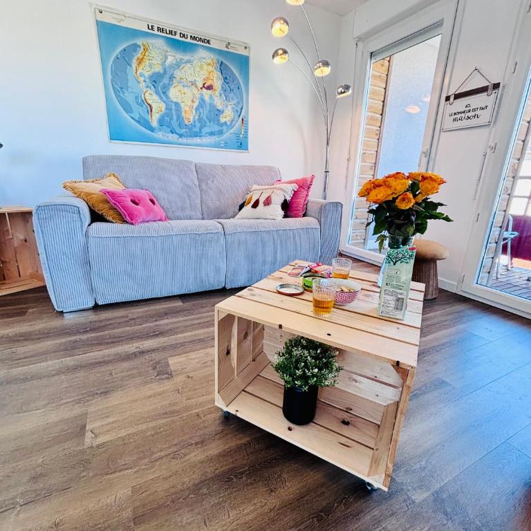 32 m2 appartement idéal famille avec parking privé - Appartement 1 Chambre - 5