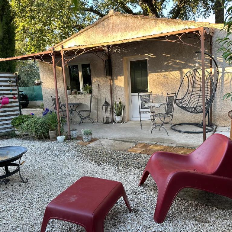 Villa Theolina Maisonnette lumineuse avec jardin, parking privé au calme à Aix - Casa con 2 Camere da Letto - 6