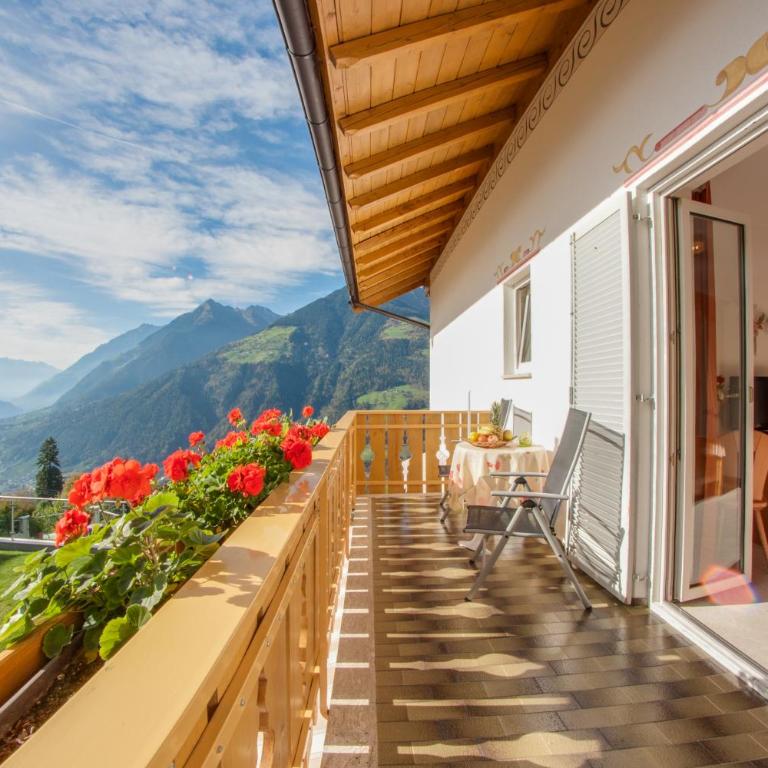 Pension Verdinserhöhe - Camera Matrimoniale Superior con Balcone - 11