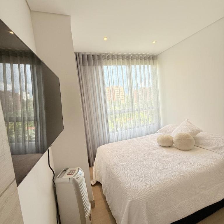 Poblado de lujo - Two-Bedroom Deluxe Apartment with Balcony - 13