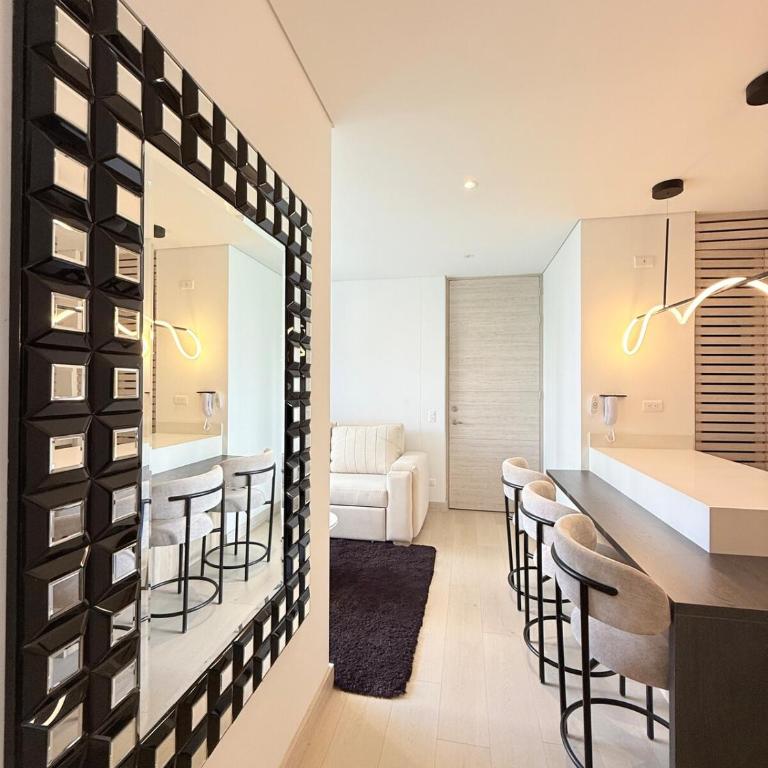 Poblado de lujo - Two-Bedroom Deluxe Apartment with Balcony - 6