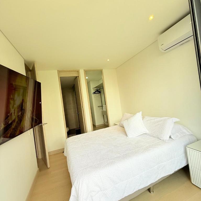 Poblado de lujo - Two-Bedroom Deluxe Apartment with Balcony - 16