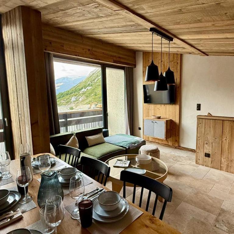 Duplex rénové 3* à Tignes - Pied des pistes, balcon & Wifi - FR-1-502-603 - Appartamento - 2