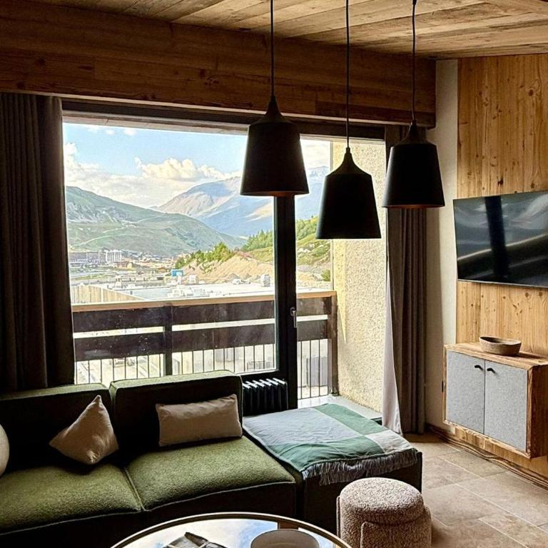 Duplex rénové 3* à Tignes - Pied des pistes, balcon & Wifi - FR-1-502-603 - Appartamento - 9