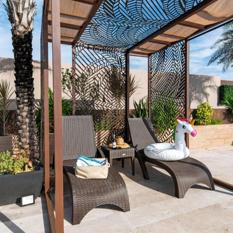 Vibra Bonito - Boho Chic Studio with Rooftop & Infinite Pool - Estudio Deluxe con cama grande - 9