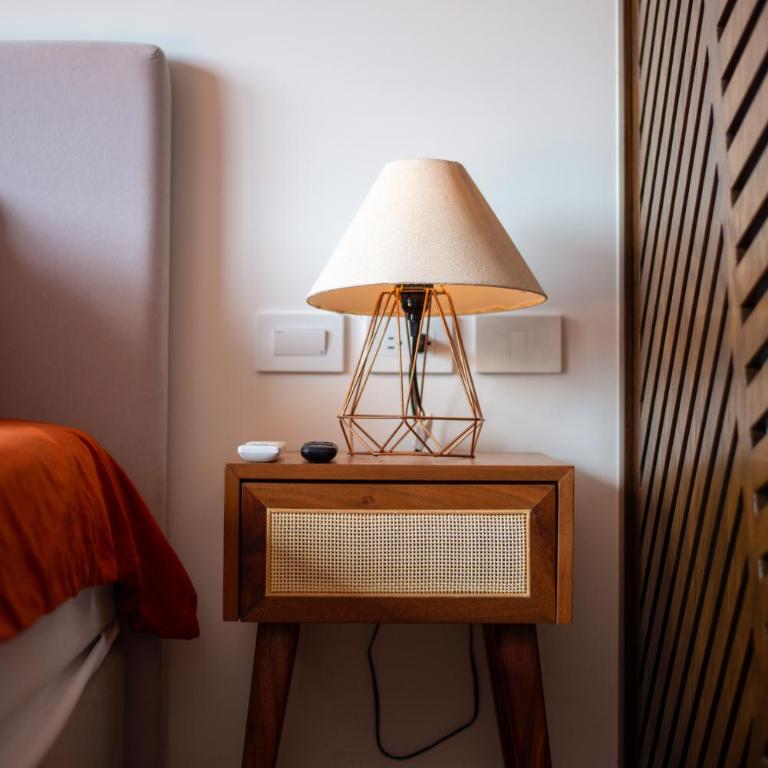 Vibra Bonito - Boho Chic Studio with Rooftop & Infinite Pool - Estudio Deluxe con cama grande - 22