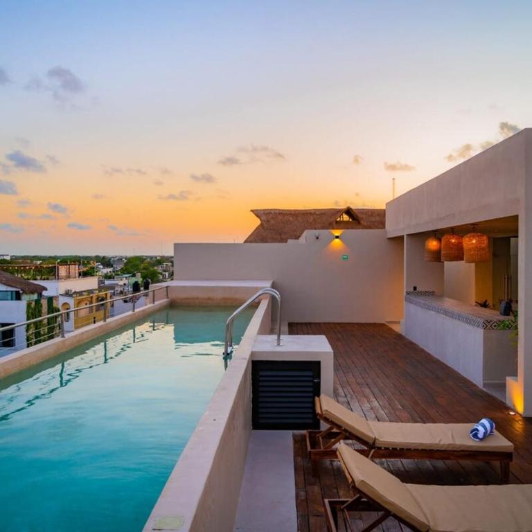 Studio with balcony in the downtown, WiFi 150MB, laundry and parking free - Apartamento de 1 dormitorio - 1