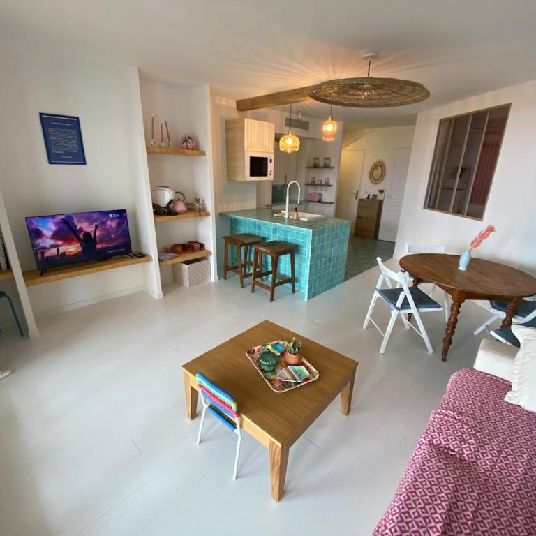 FLCbm- Premium-Beach-2 Rooms-Clim-Terace-Lift-Box - Appartement 2 Chambres - 6
