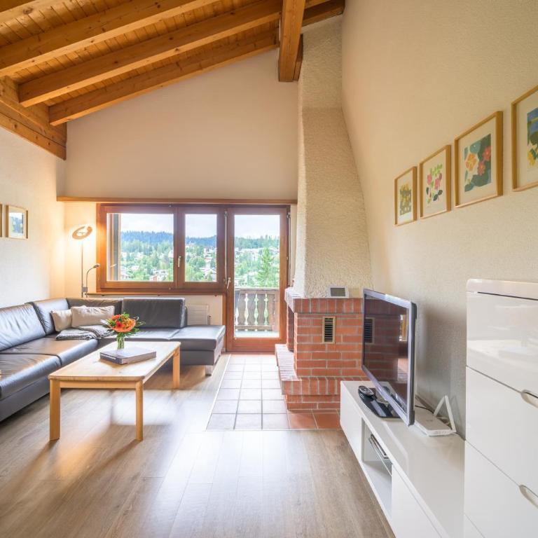 Edelweiss Ferienwohnung, Attica Muntognas - Apartment mit Blick auf die Berge - 3
