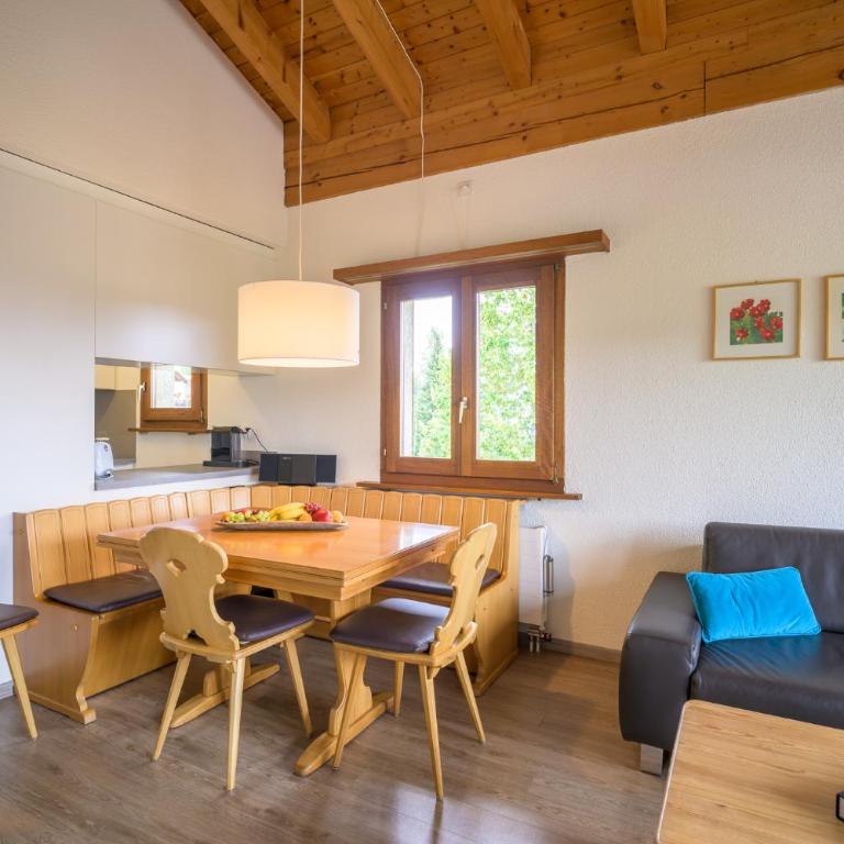 Edelweiss Ferienwohnung, Attica Muntognas - Apartment mit Blick auf die Berge - 4