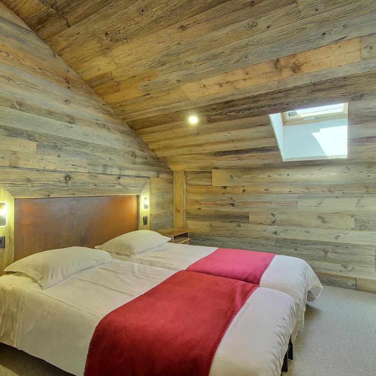 ARC 1950 - Appartement 10 personnes Duplex Cheminée - ski aux pieds - Sauna, Hammam, Jacuzzi, Piscine - Apartamento de 3 dormitorios con vistas a las montañas - 26