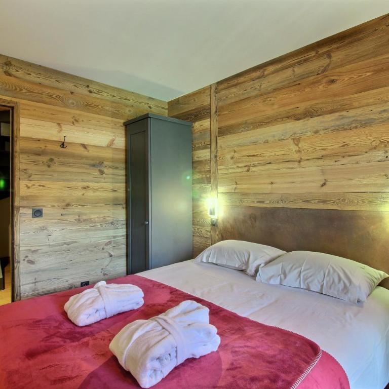 ARC 1950 - Appartement 10 personnes Duplex Cheminée - ski aux pieds - Sauna, Hammam, Jacuzzi, Piscine - Apartamento de 3 dormitorios con vistas a las montañas - 18