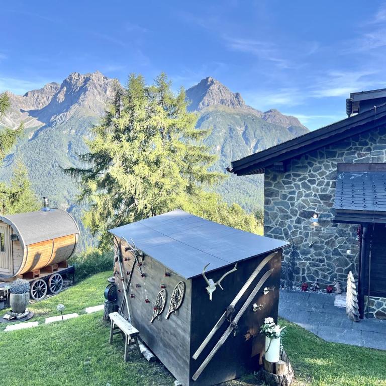 Bergchalet Flöna - Apartment mit 3 Schlafzimmern - 55