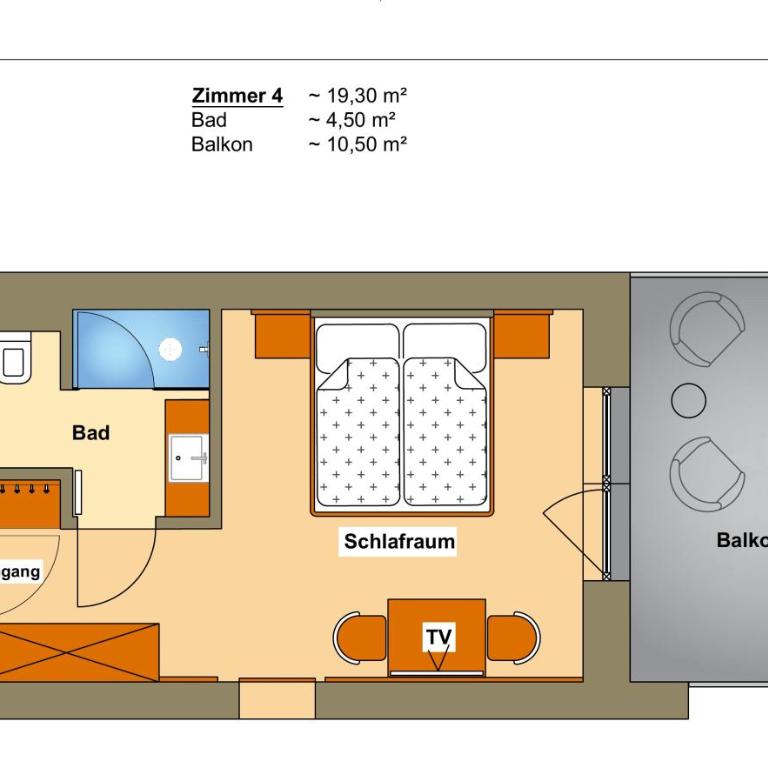 Glücksmoment Götschlhof - Doppelzimmer mit Balkon - 4