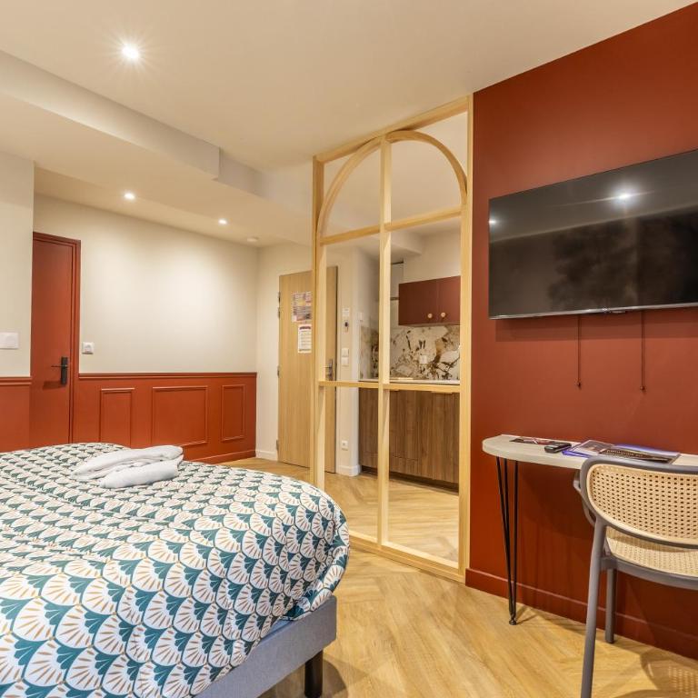 Studio Chic & Spacieux Hyper-Centre Clermont C - Appartement 1 Chambre - 22