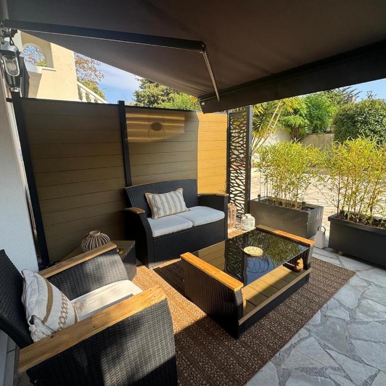 Superbe 2P Terrasse Proche Plage à 2 min - Apartment mit 1 Schlafzimmer - 3