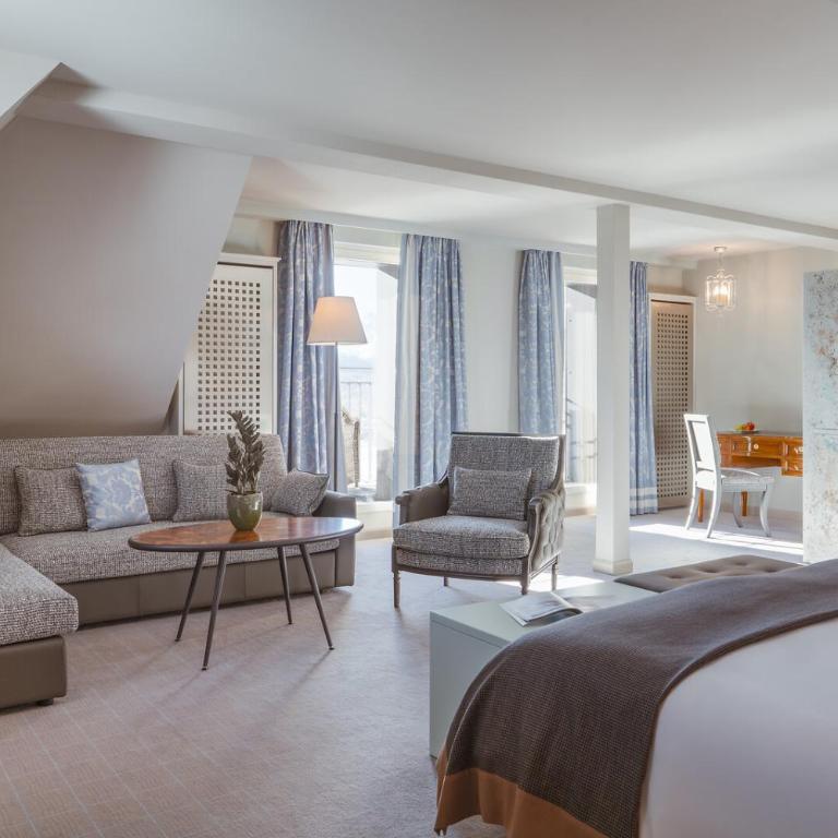 Carlton Hotel St Moritz - The Leading Hotels of the World - Junior Ecksuite mit Seeblick - 2