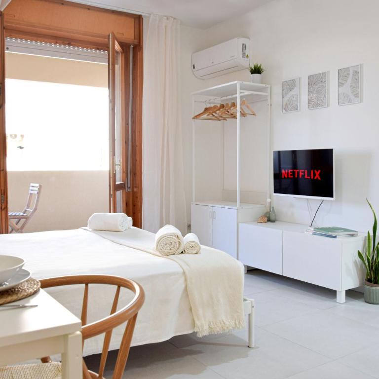 Poetto Studio, Private Parking, SmartTV, Park View - Appartamento con 1 Camera da Letto - 10